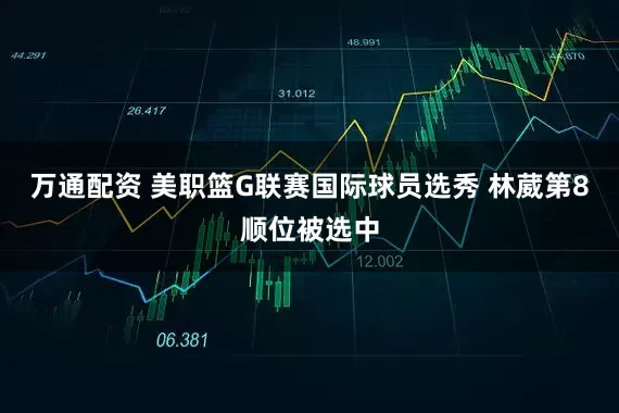 万通配资 美职篮G联赛国际球员选秀 林葳第8顺位被选中