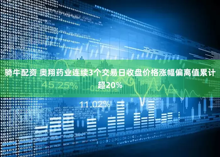 骑牛配资 奥翔药业连续3个交易日收盘价格涨幅偏离值累计超20%